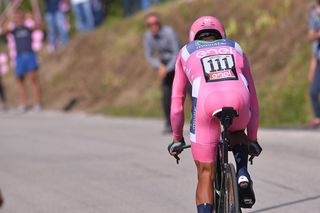 Nairo Quintana on the Giro d'Italia's stage 10 time trial