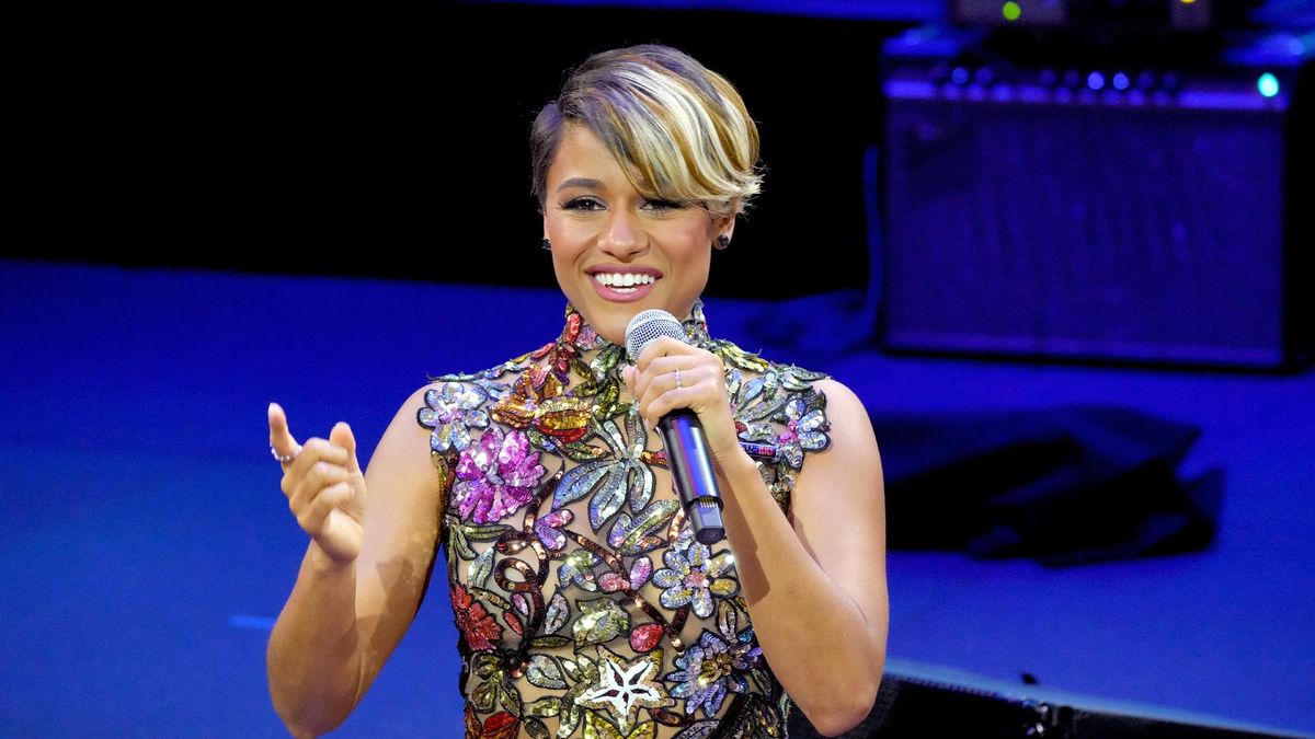 Ariana DeBose speaks onstage during the 2022 TIME100 Gala on June 08, 2022 in New York City