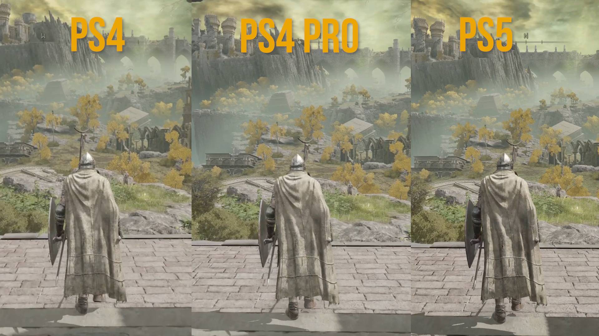 Elden Ring PS4 and PS5 comparison | GamesRadar+