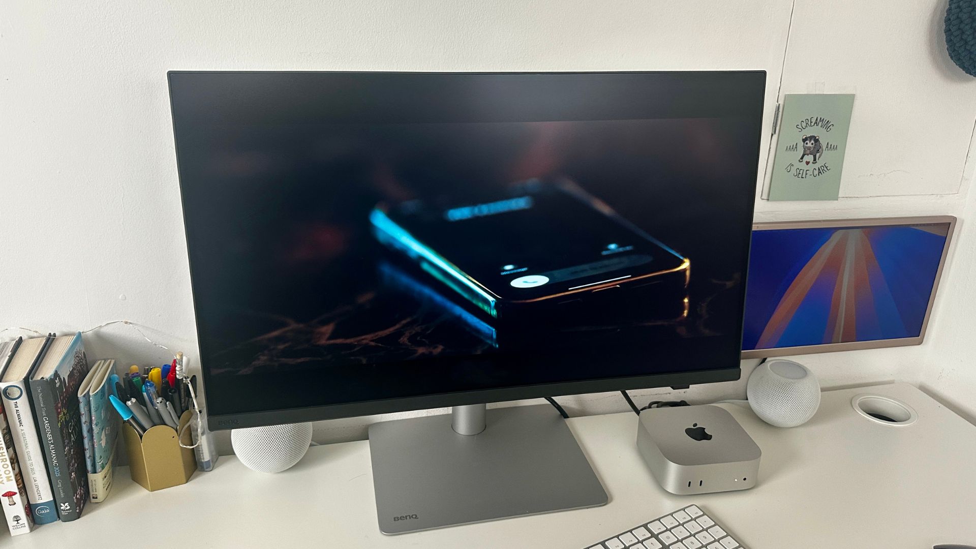 The colour accuracy with the BenQ PD2730S is spot on, with sharp, crisp images