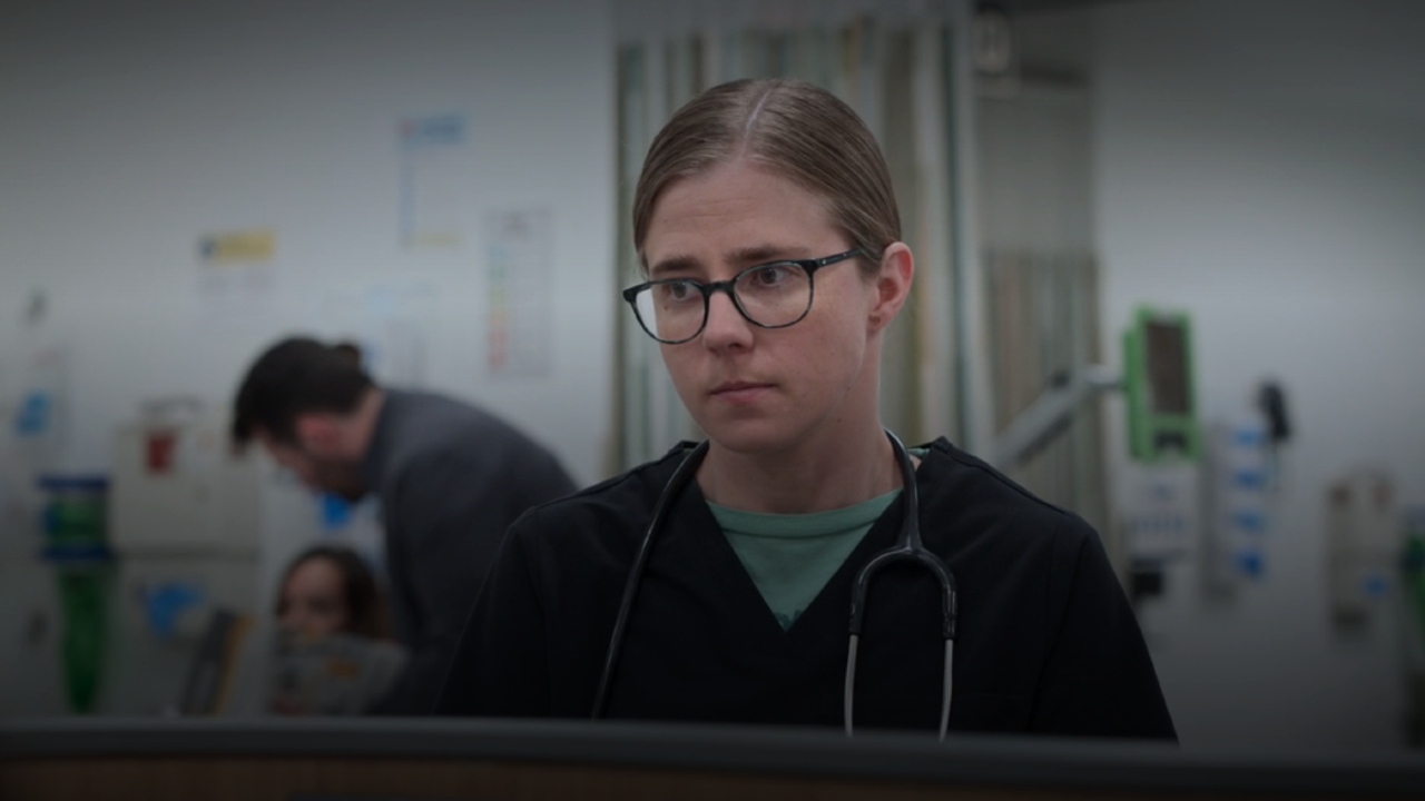 Taylor Dearden on The Pitt