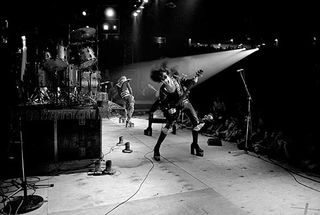 Kiss onstage in 1974