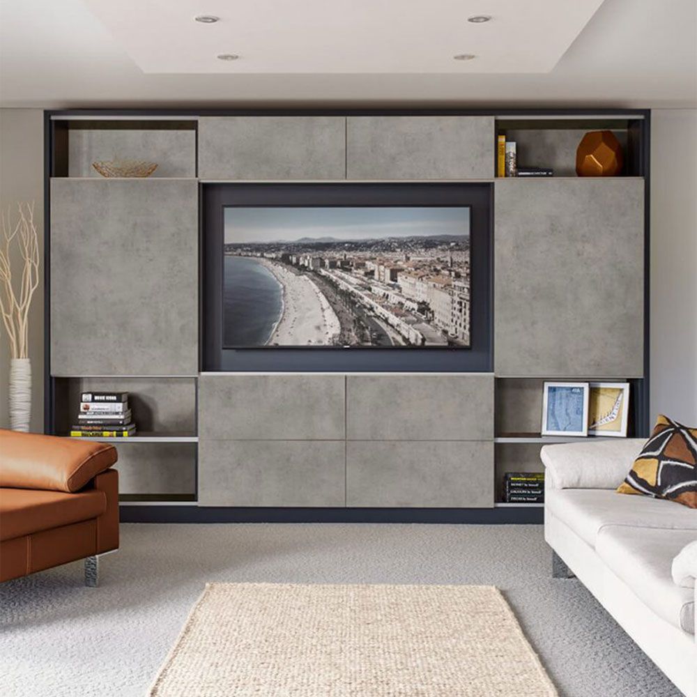 Small living room TV ideas to fit a screen into a tiny space | Ideal Home
