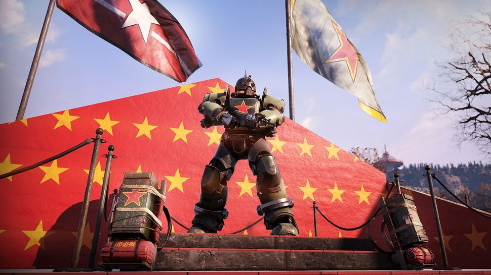 Fallout 76 Communist Bundle Collectron Power Armor And More Pc Gamer