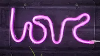 Find Me A Gift, Love LED Neon Wall Light (£19.99)