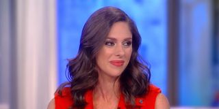 Abby Huntsman saying her farewell on her last day on The View