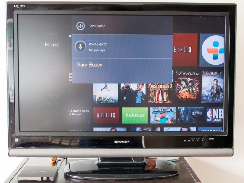 Voice Search on Amazon Fire TV