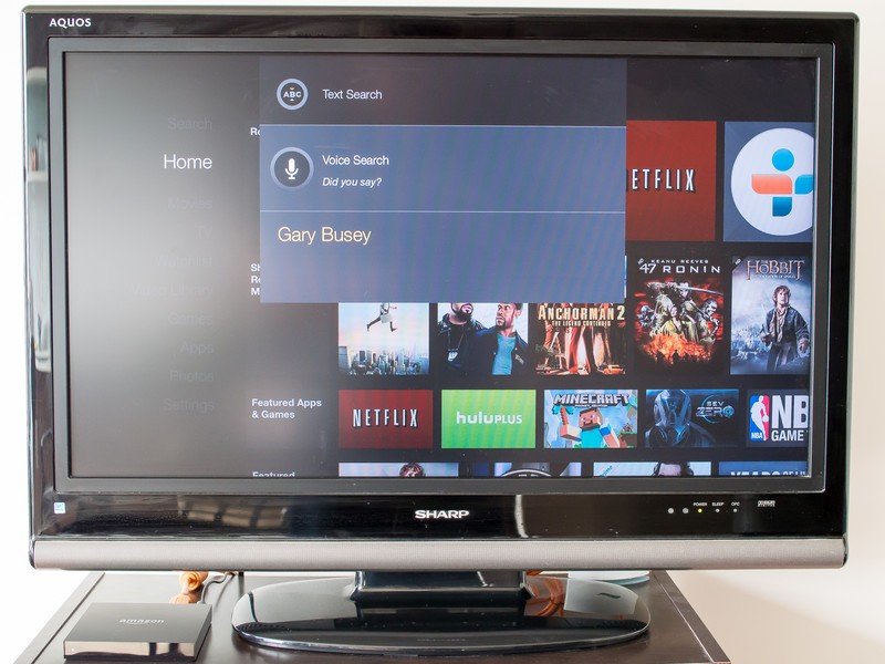 Voice Search on Amazon Fire TV