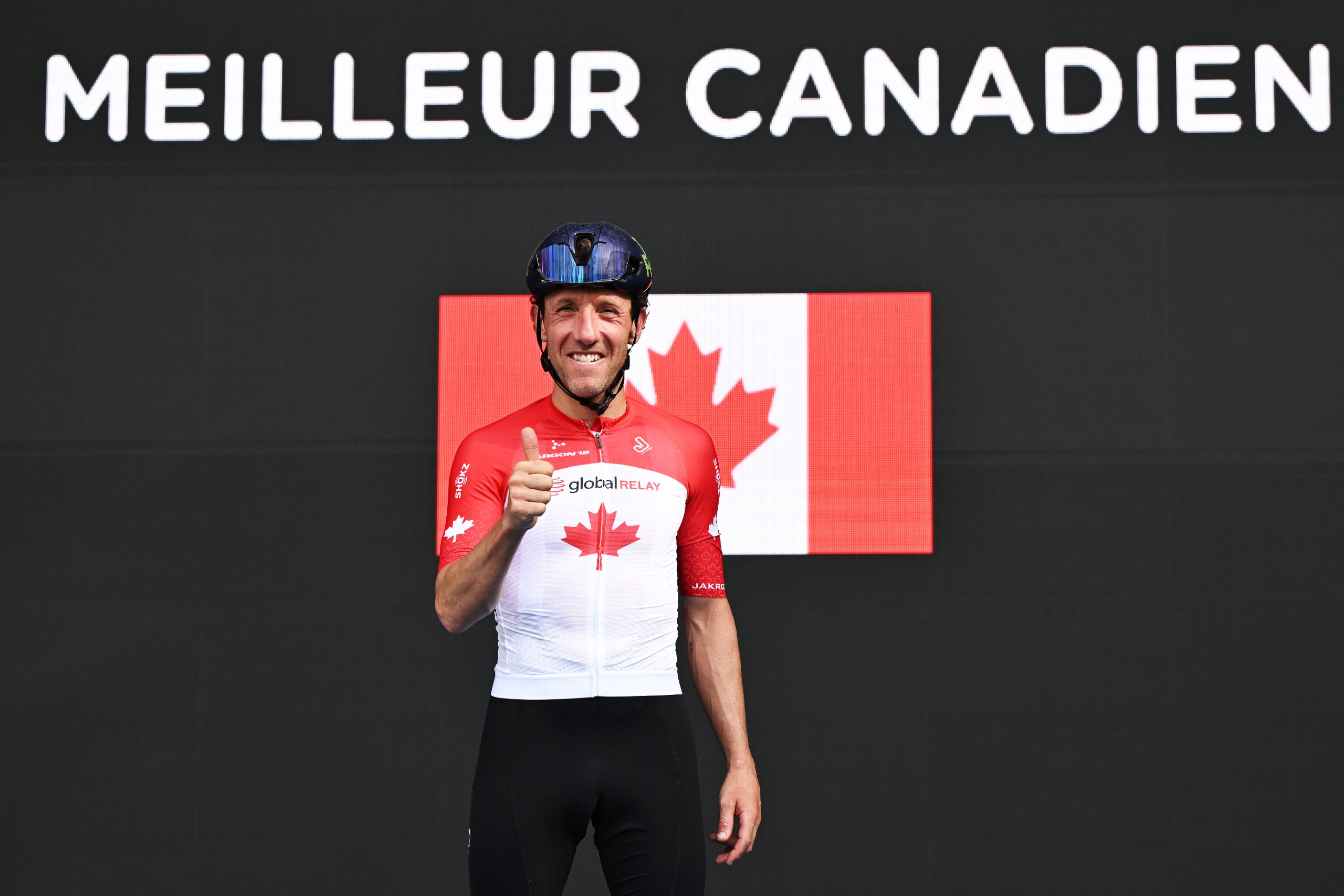 Michael Woods, best Canadian at Montreal GP 2026