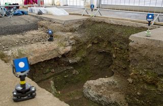 This humble final resting place of Richard III was mapped during work on the site in 2013.