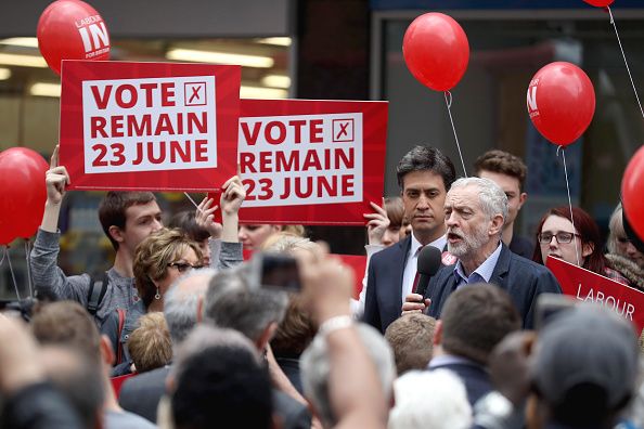 The Labour Party supports staying in the EU.