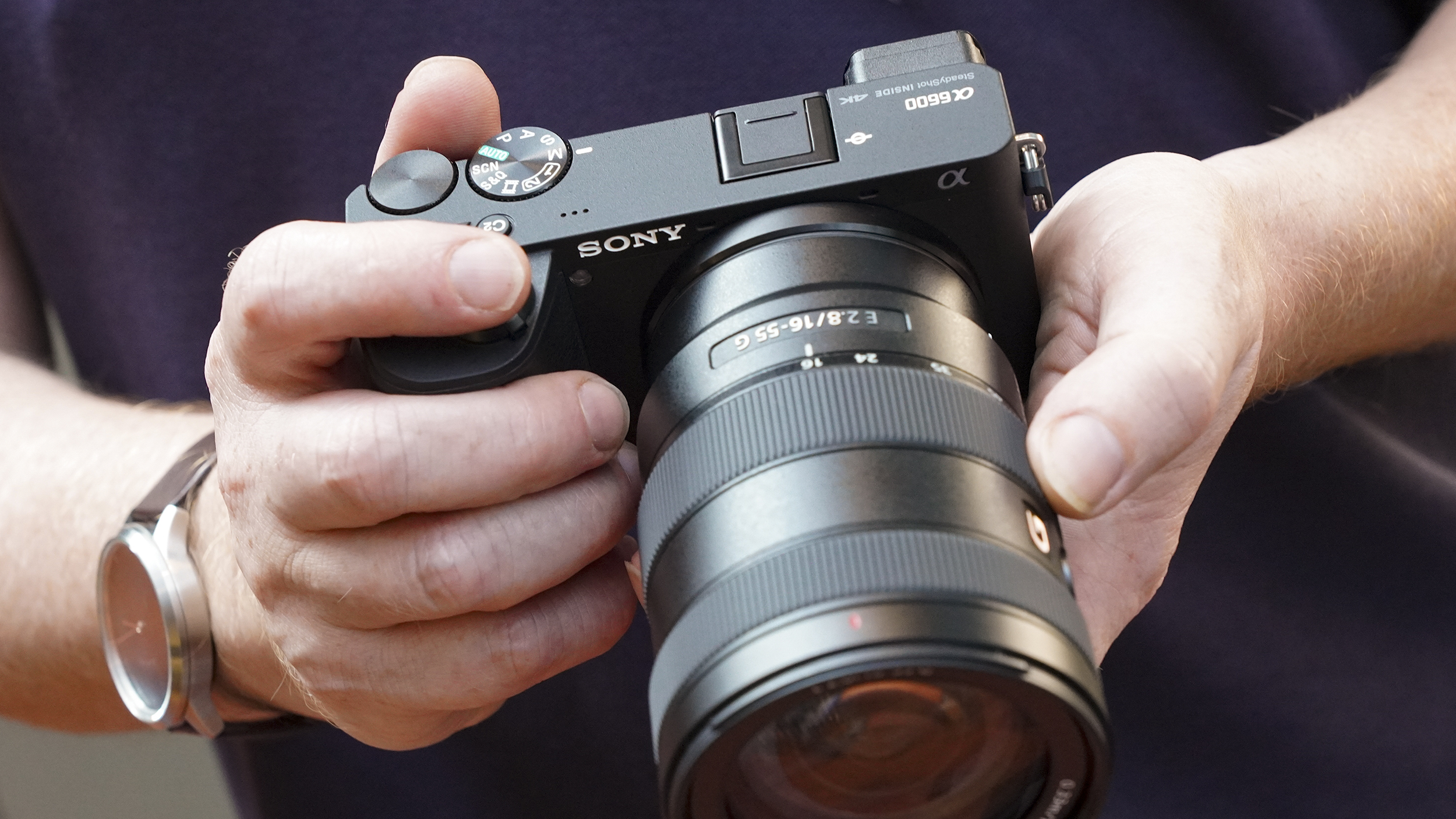 Sony A6100 Camera and Sony E 16-55mm F2.8 G Lens