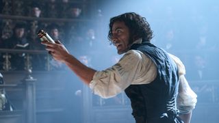 Oscar Isaac as Victor Frankenstein in Guillermo del Toro's Frankenstein.