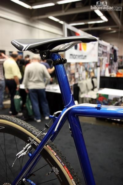 Shamrock Cycles even includes a semi-integrated seatmast on this 'cross racer.