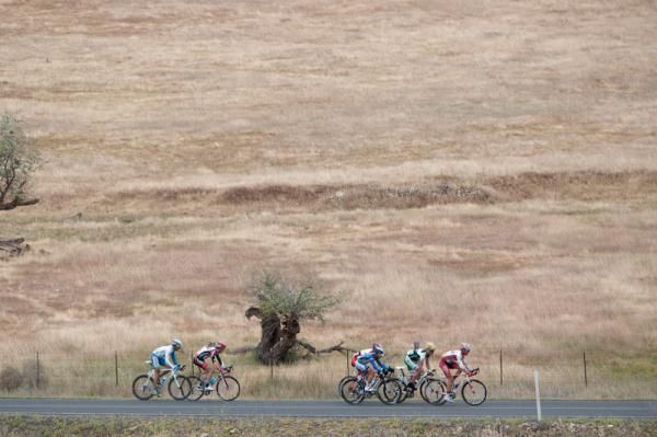The break rolls through the wide open countryside