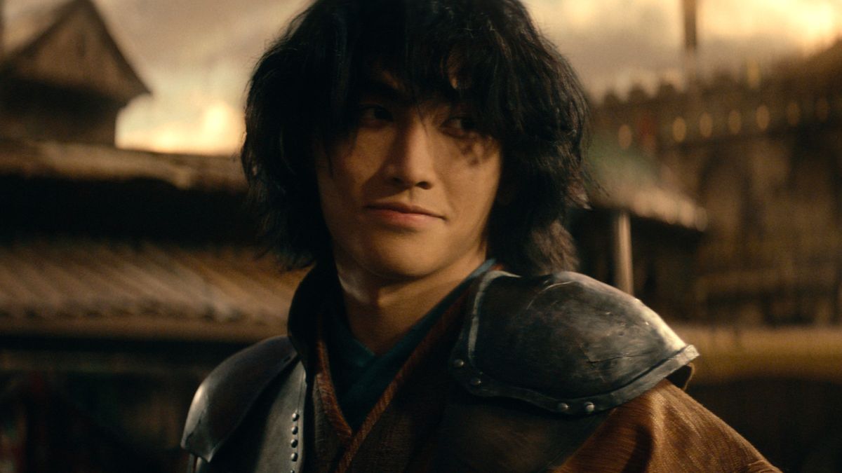 Sebastian Amoruso in costume as Jet in Netflix's Avatar: The Last Airbender