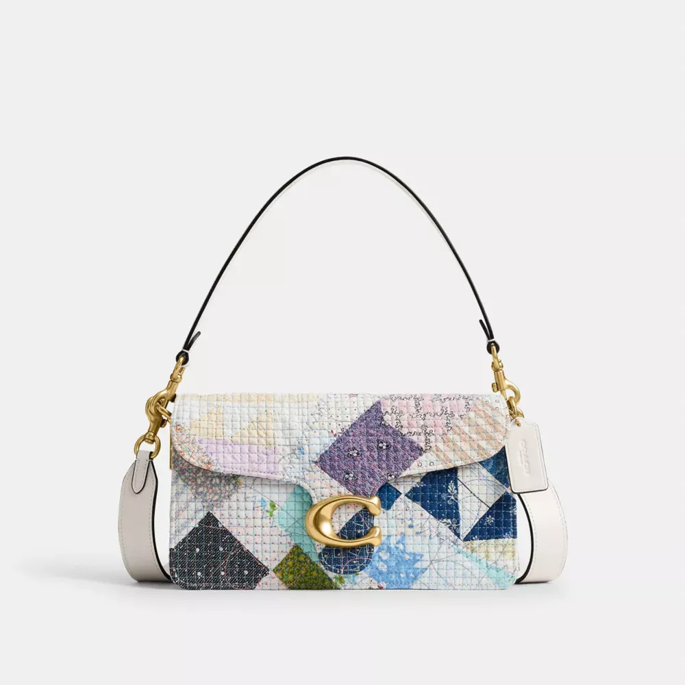Tabby Shoulder Bag 26 With American Craft Inlay