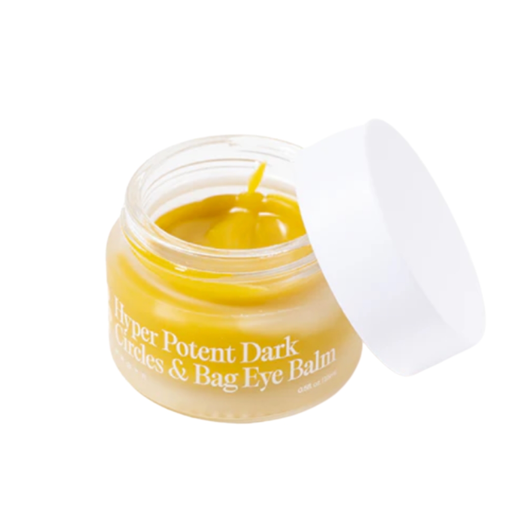 A product shot of the Froya Hyper Potent Dark Circles & Bag Eye Balm, on a white background