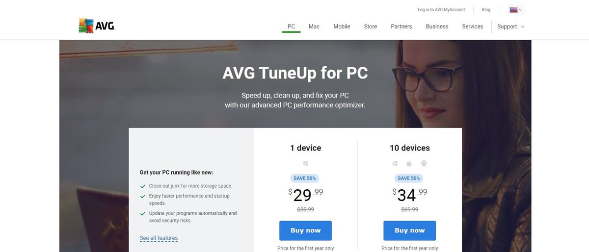 AVG TuneUp Review Hero