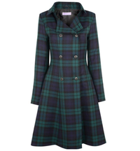 Scotland Shop's the Kate coat in Tartan | £550