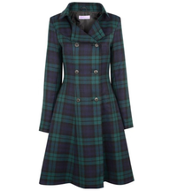 Scotland Shop's the Kate coat in Tartan |£550