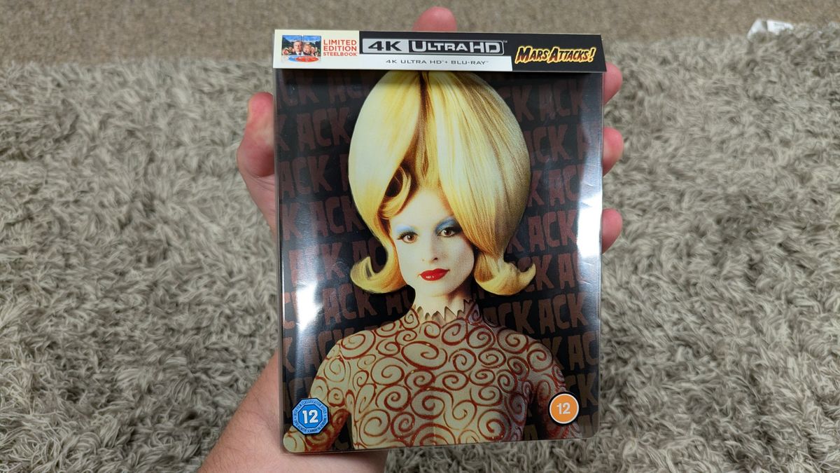 Mars Attacks! 4K Blu-ray case