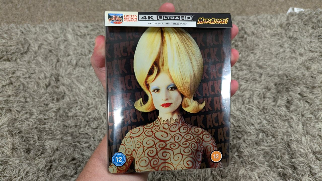 Mars Attacks! 4K Blu-ray case