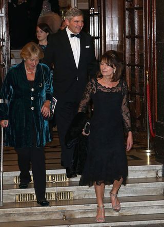 Carole Middleton attending the Royal Variety Performance, 2014