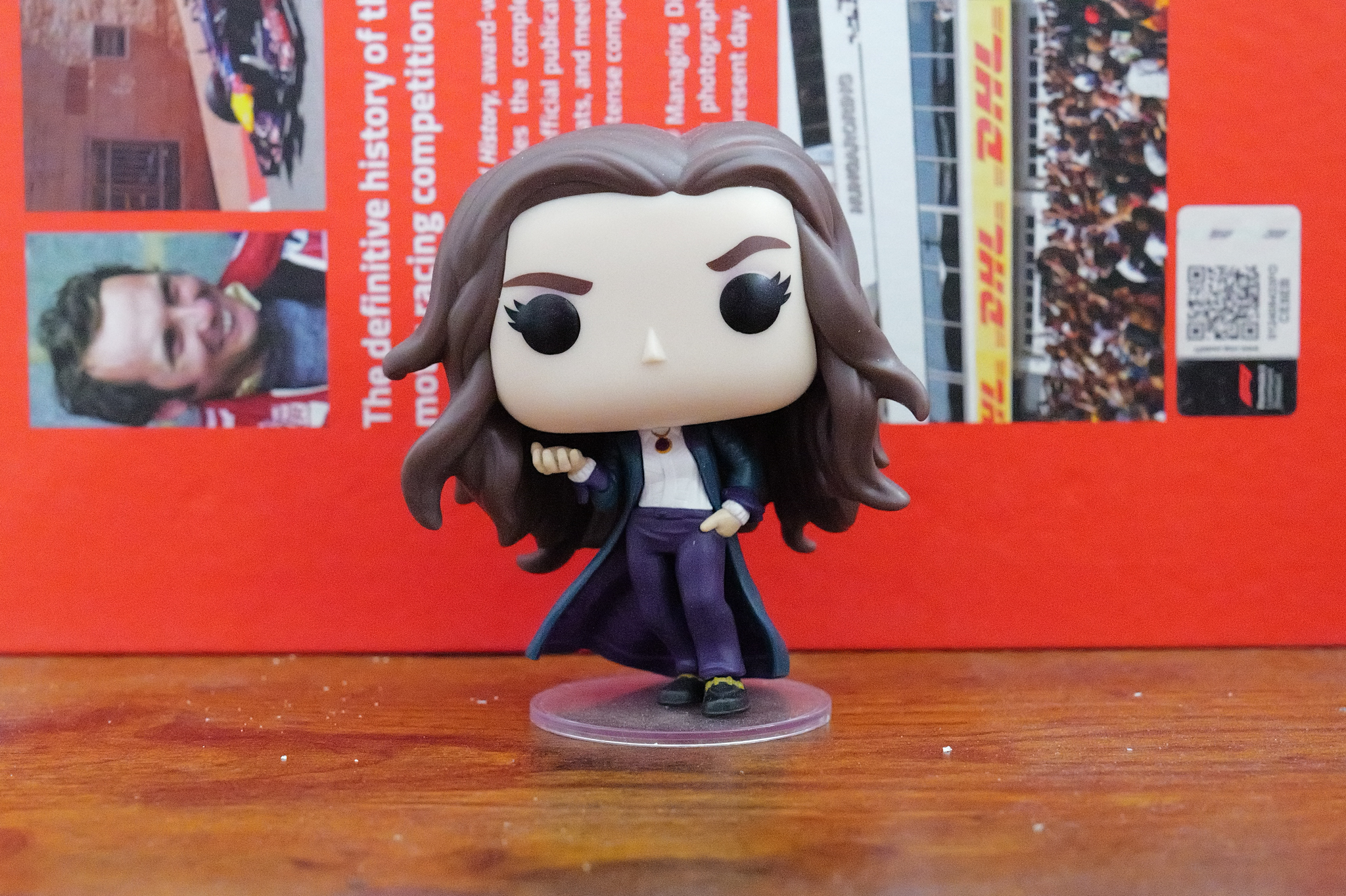 A photo of a bobblehead taken on a Leica Q3 43 camera