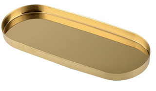 gold tray