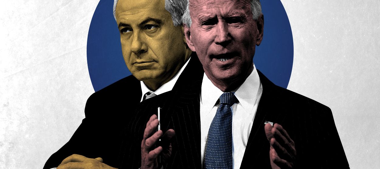 President Biden and Benjamin Netanyahu.