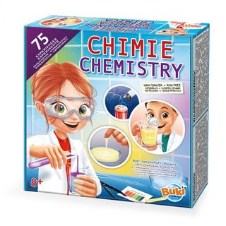 Buki Chemistry Set with 75 Experiments