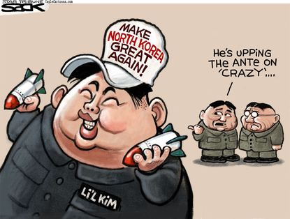 Editorial Cartoon U.S. North Korea 2016