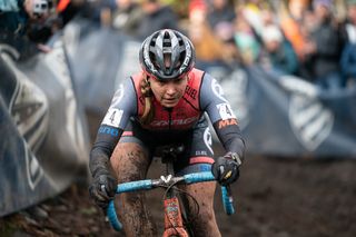 Rebecca Fahringer hitting cyclo-cross stride with two races until Worlds