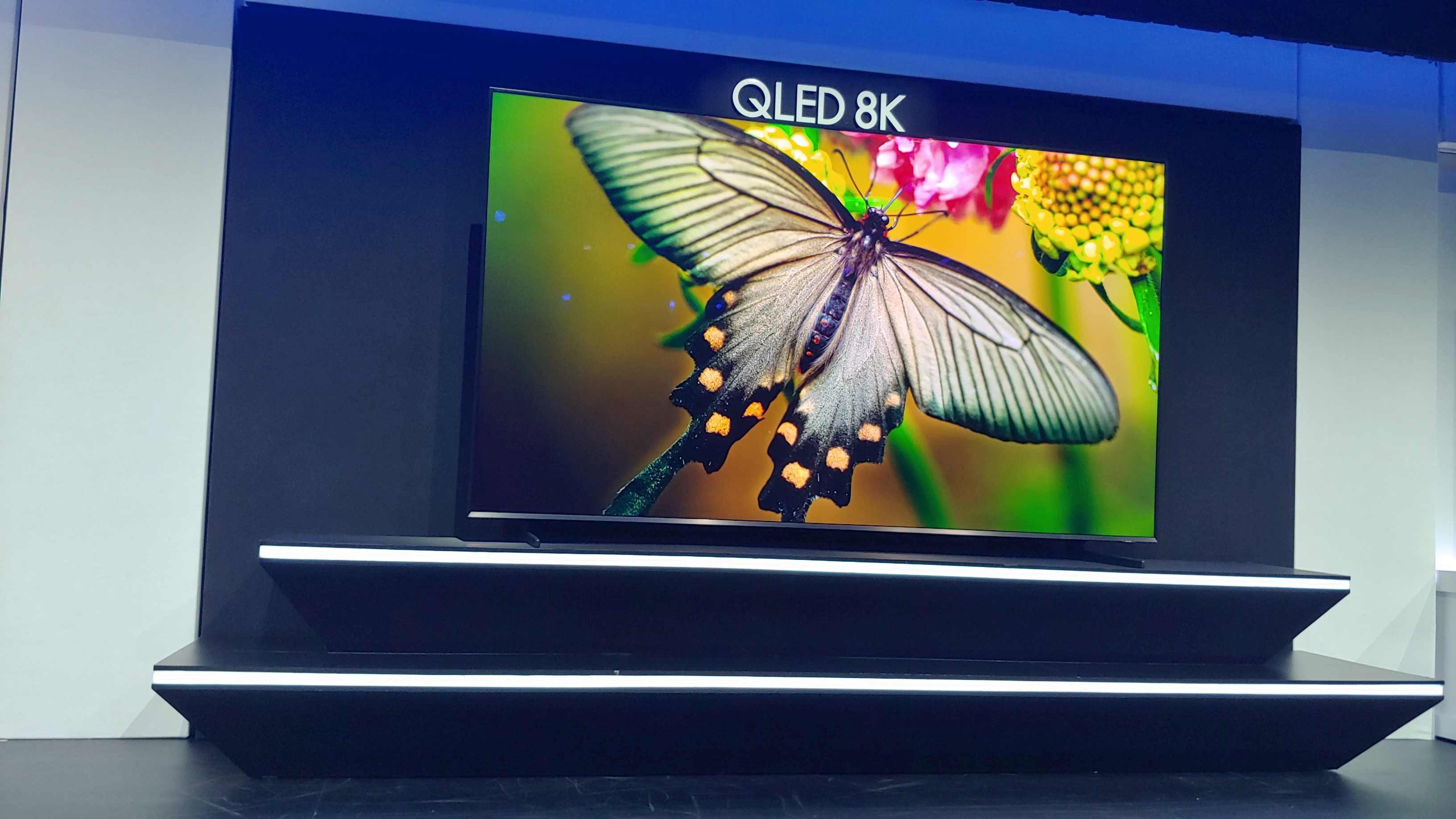 Samsung's 98inch Q900 QLED 8K TV is more screen than your eyes can