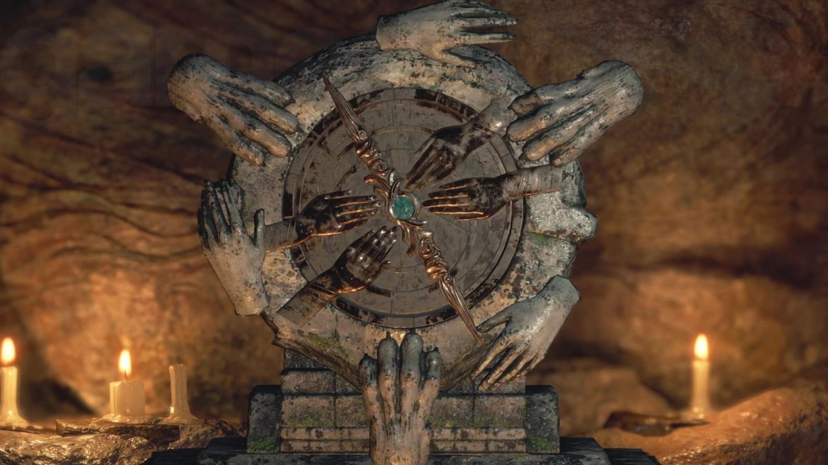 Resident Evil 4 Remake: How to Solve the Small Cave Shrine Stone