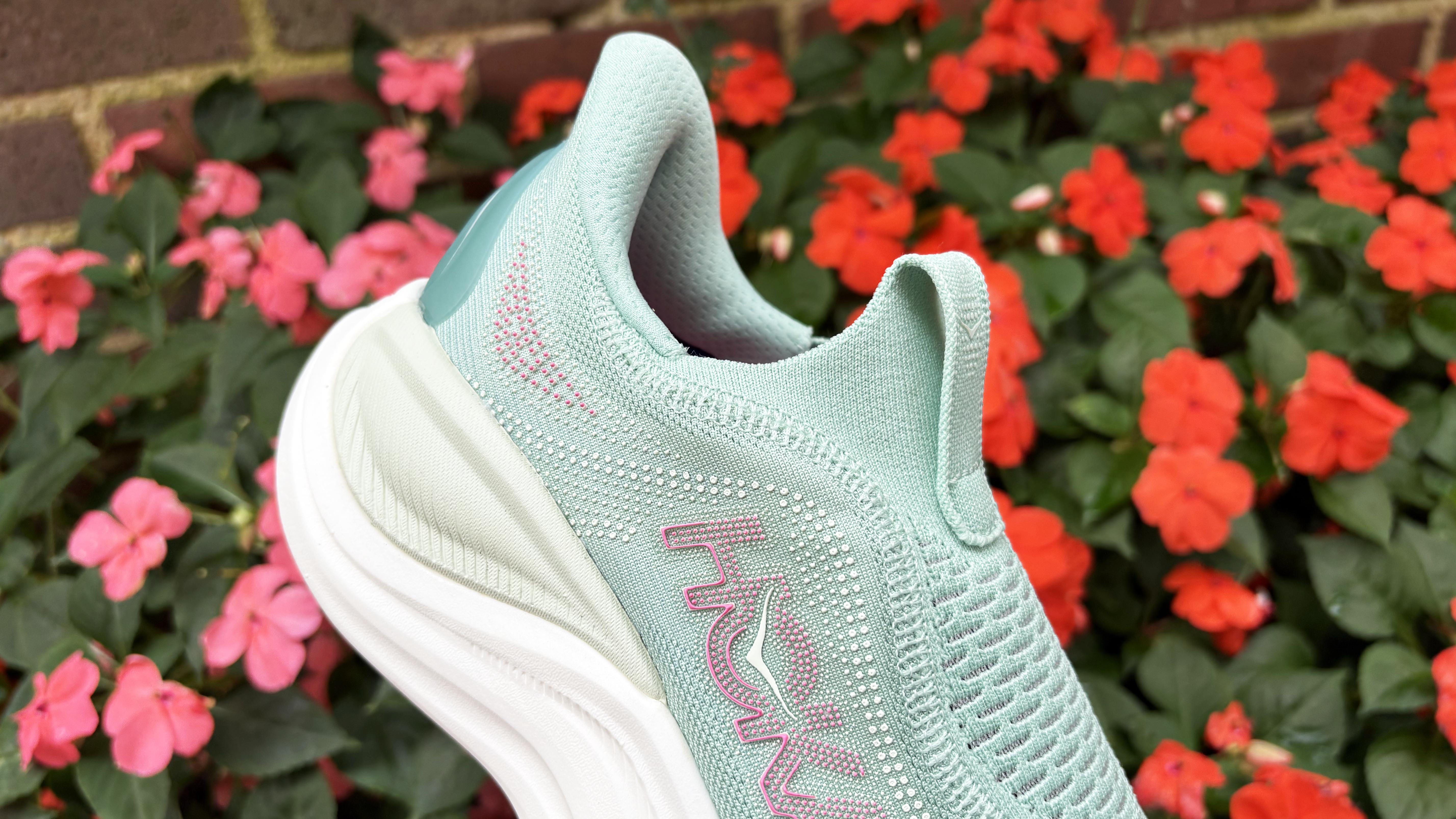 a photo of the Hoka Skyward Laceless recovery shoe