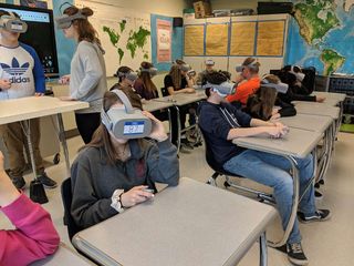 Using Oculus Go in the classroom