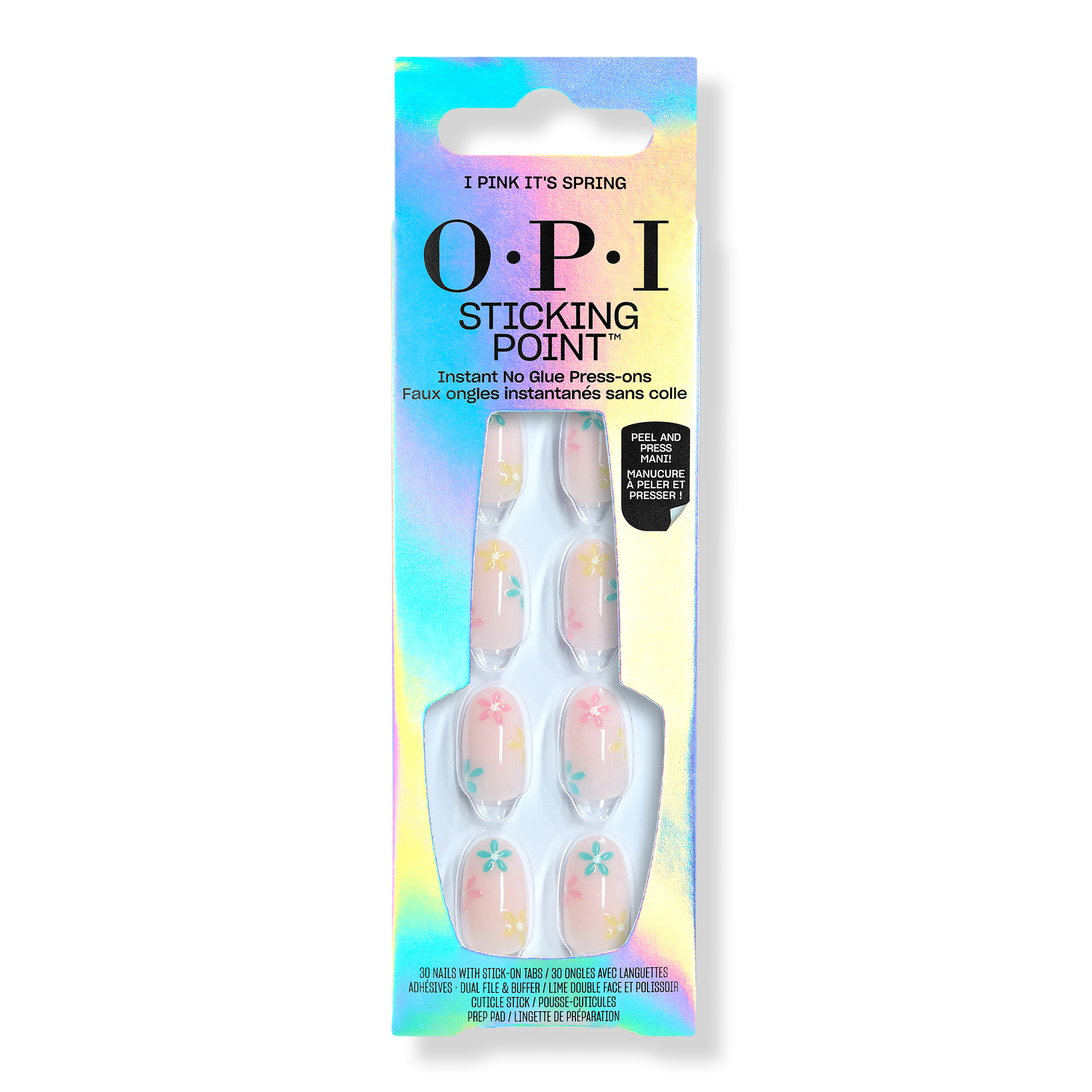 Sticking Point Press on Nails - I Pink It&amp;rsquo;s Spring