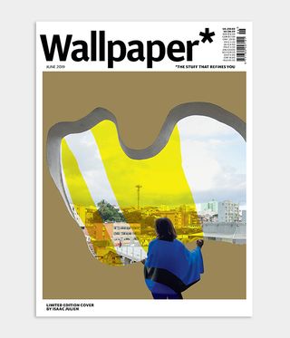 artist Isaac Julien Wallpaper* magazine cover design using gold foil inspired by architect Lina Bo Bardi, the June 2019 issue