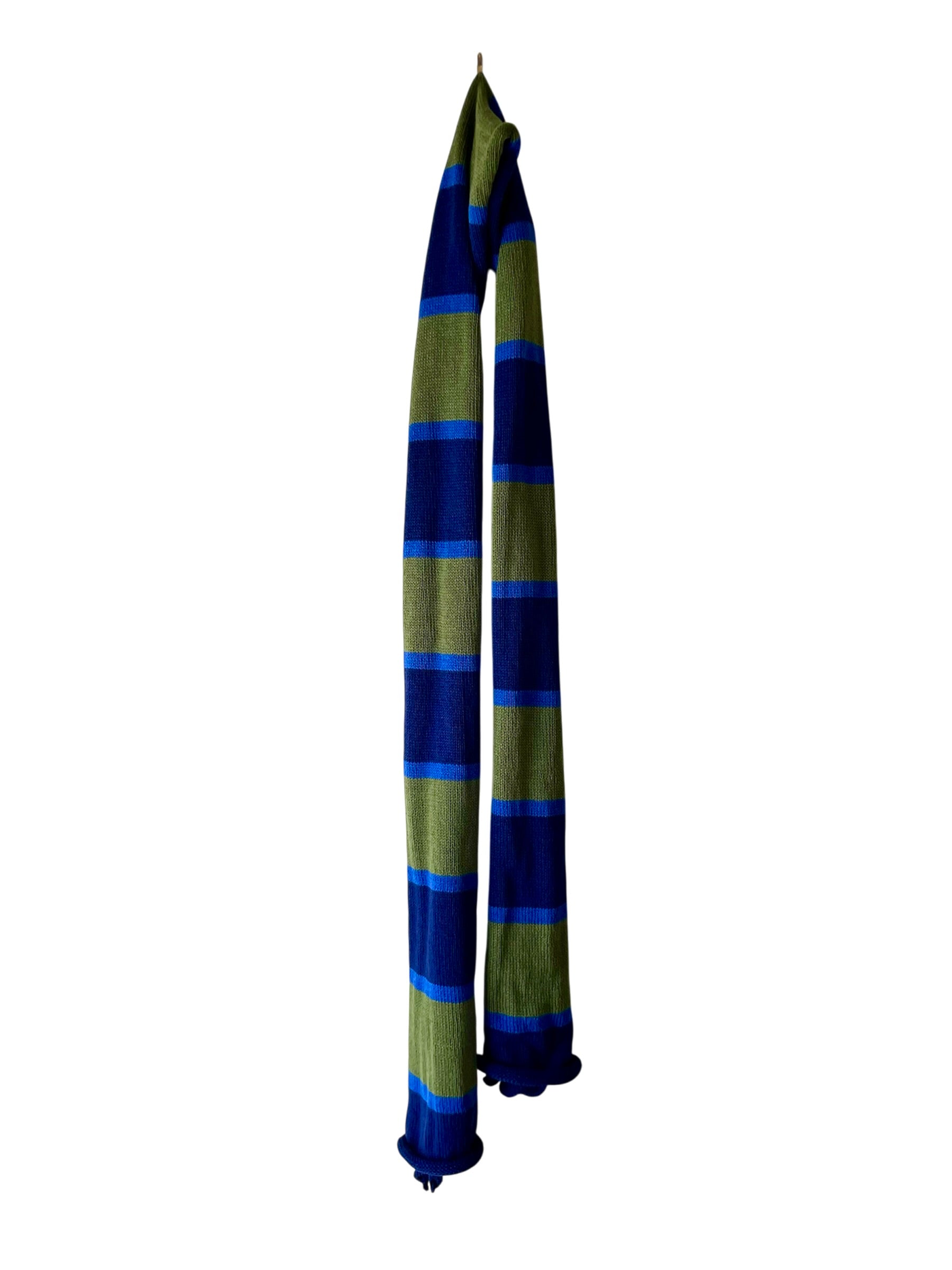 Classic Scarf - Navy / Olive