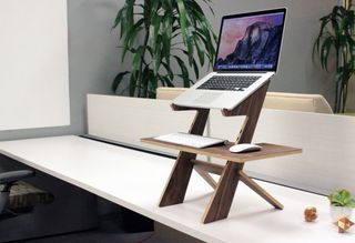 Stand at your desk in style with this gorgeous standing desktop