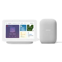 Google Nest Audio + Google Nest Hub van €198,99 voor €99,95 Google Nest Audio + Google Nest Hub van €198,99 voor €99,95