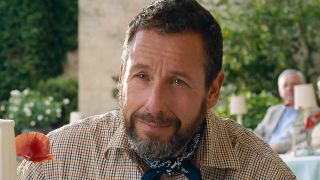 Adam Sandler close-up in Jay Kelly
