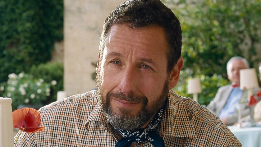 Adam Sandler close-up in Jay Kelly