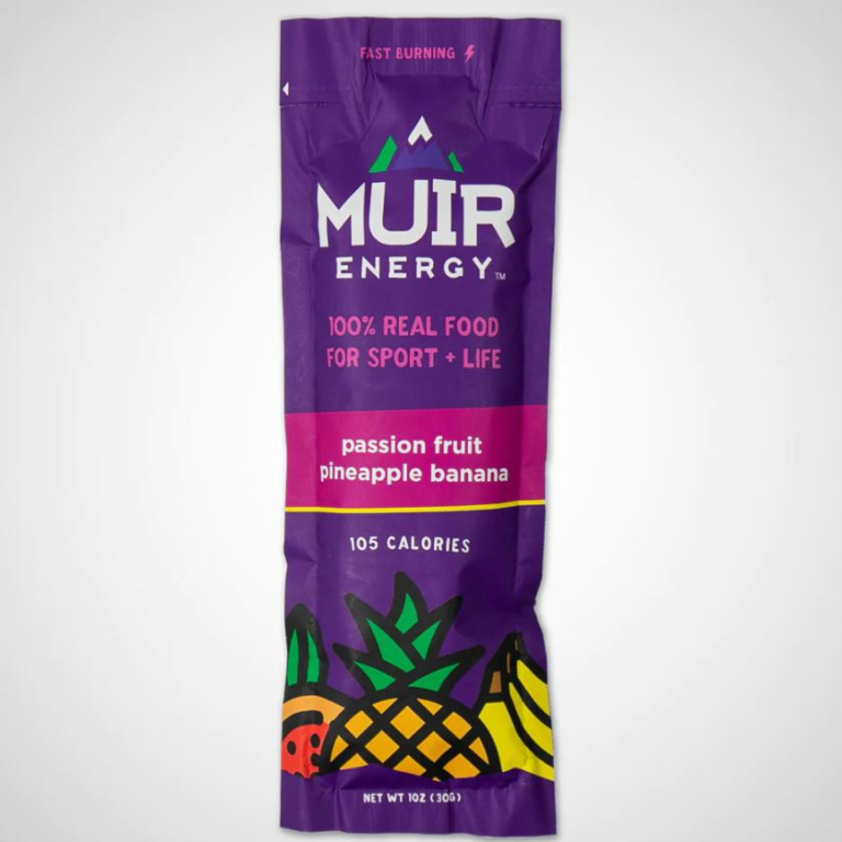 Energy gel taste test - Muir Passion Fruit