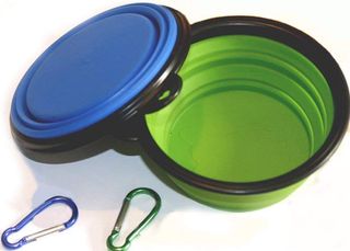 Comsun collapsible food bowls for dogs