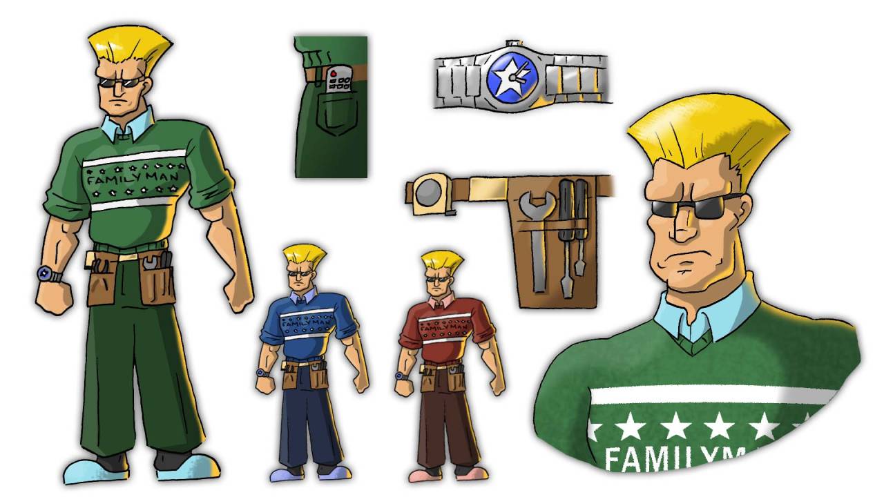 Guile Street Fighter 5 costume design contest