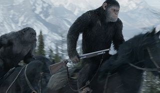 Andy Serkis as Caesar in War For The Planet Of The Apes