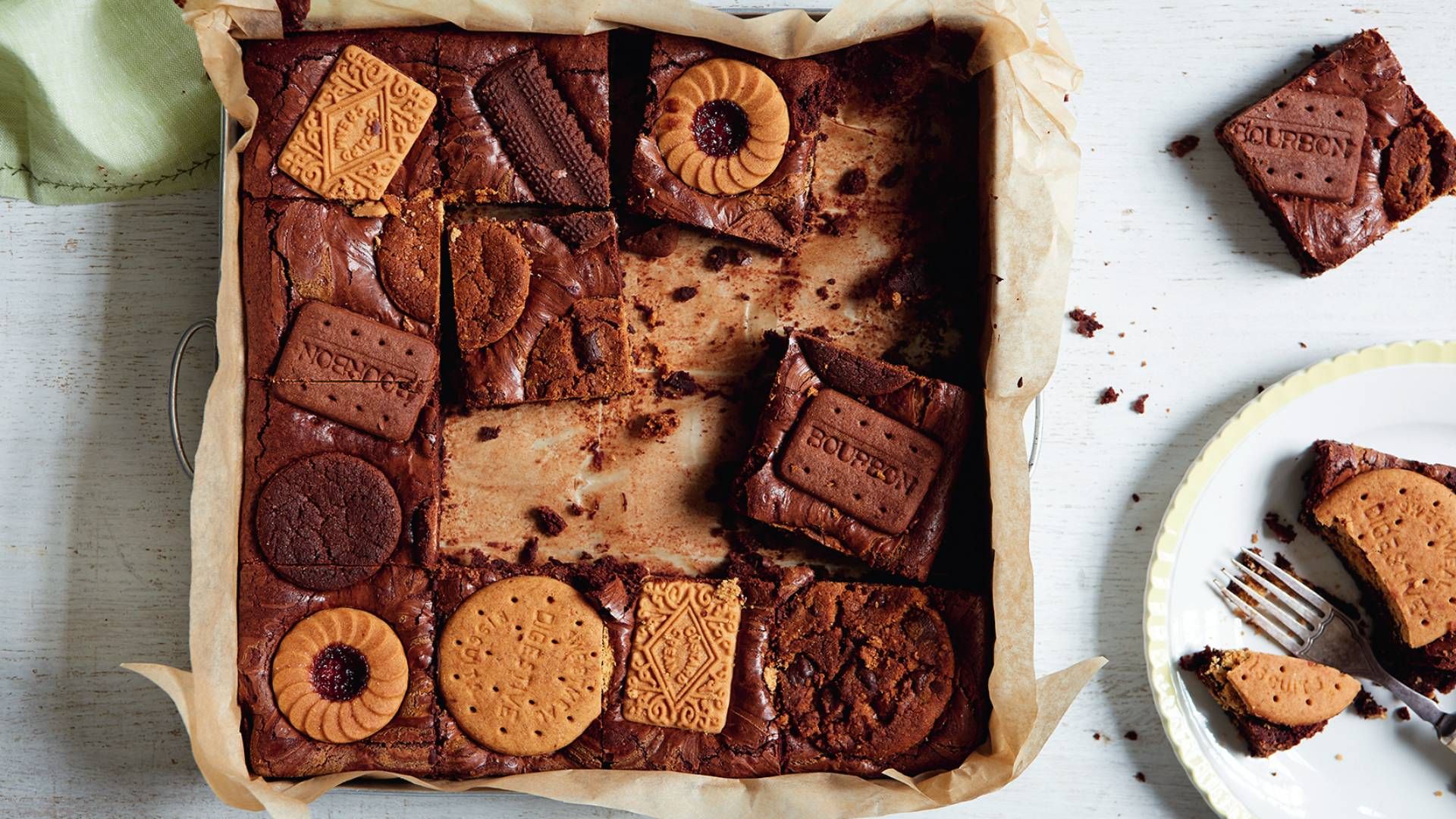 Biscuit brownies recipe